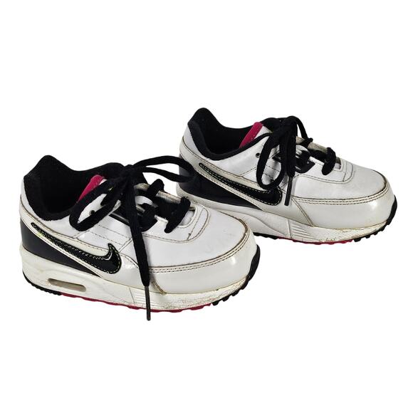 NIKE AIR MAX GIRLS PATENT LEATHER SNEAKERS – SIZE 7C – 2009 RELEASE - Picture 1 of 10